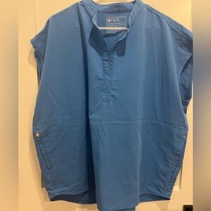 FIGS Ceil Blue Scrub Set XL
